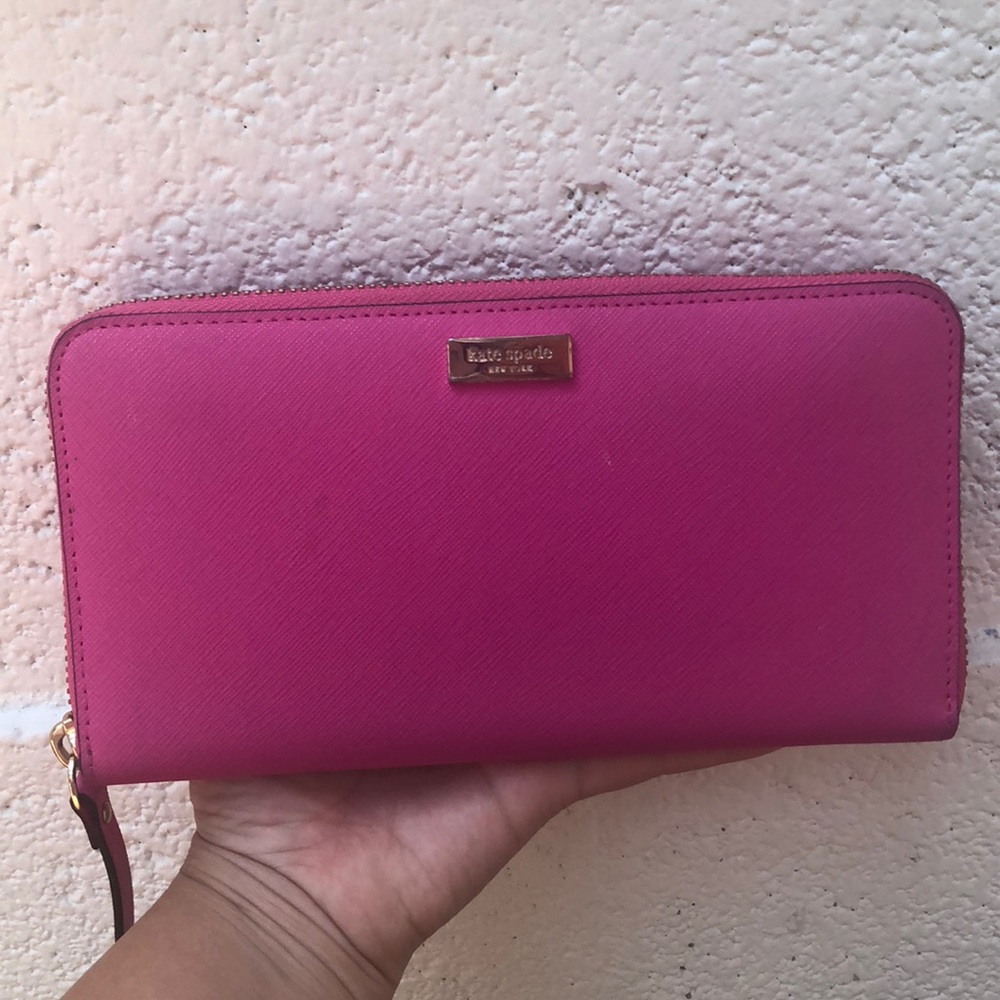 Pink Kate Spade Wallet